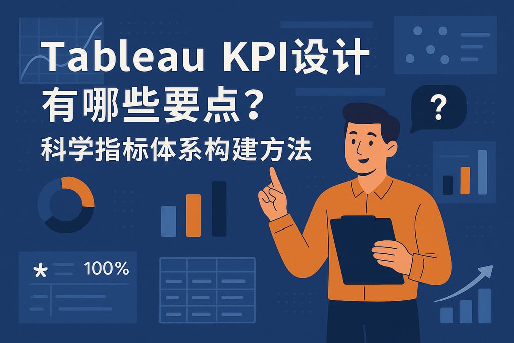 Tableau KPI设计有哪些要点？科学指标体系构建方法